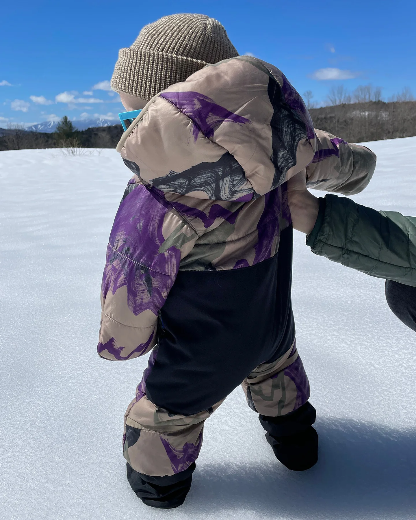 Burton Infants Buddy Bunting Snow Onesie - Handmade - Image 3