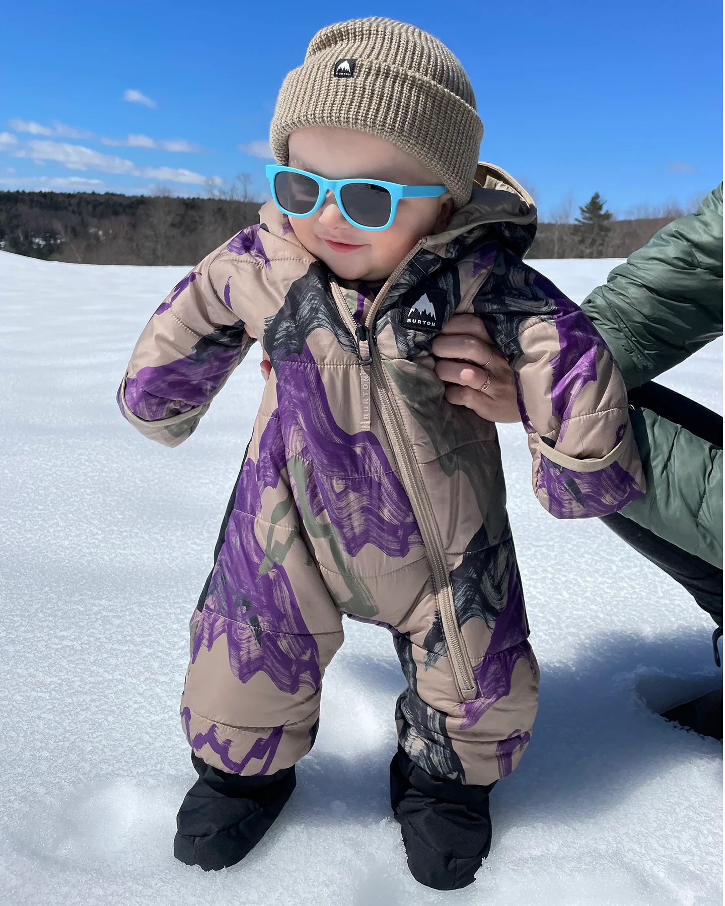 Burton Infants Buddy Bunting Snow Onesie - Handmade - Image 4