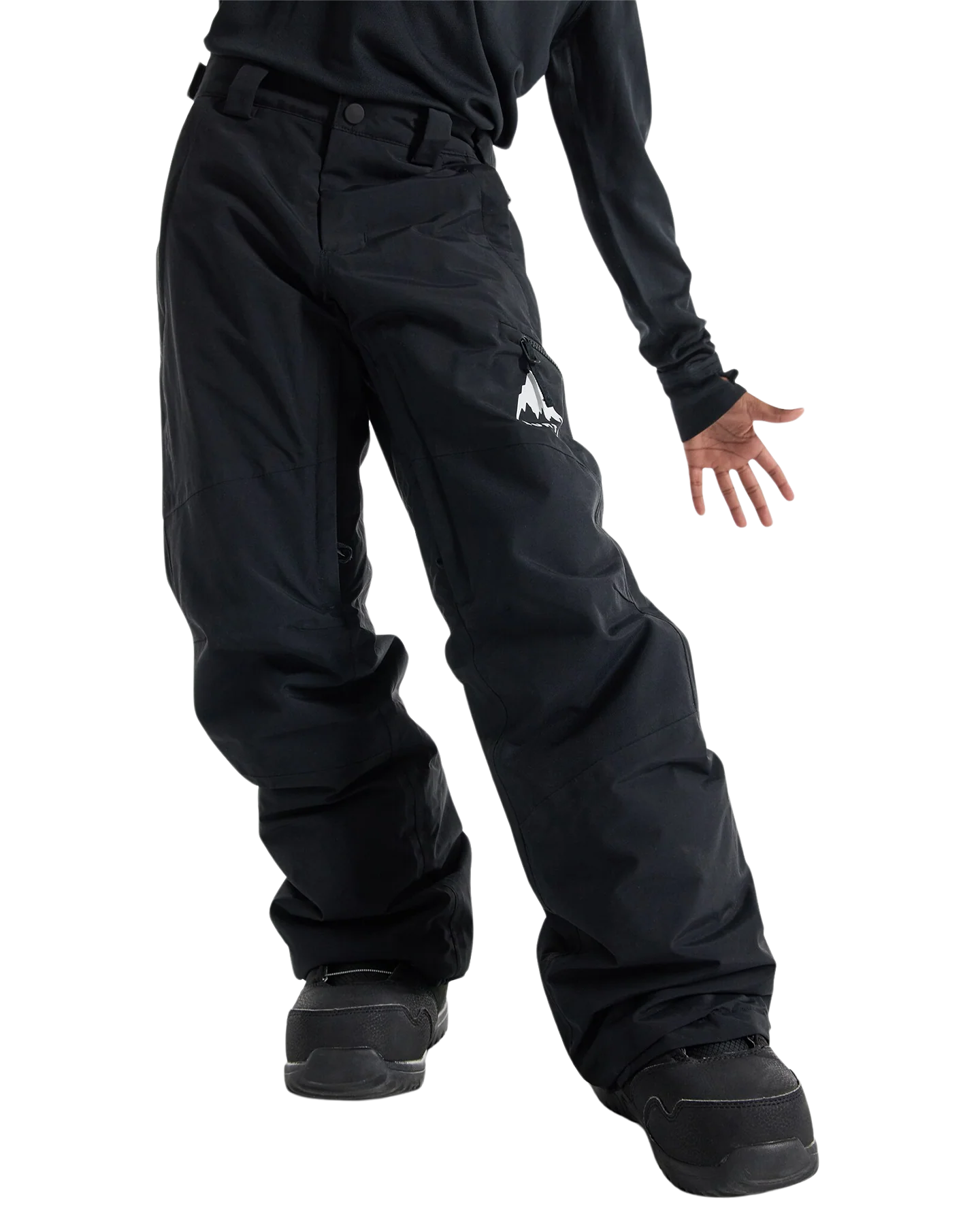 Burton Kids' Skylar Snow Pants - True Black - Image 3