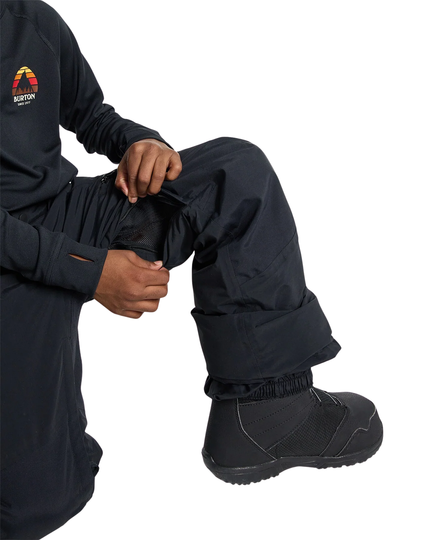 Burton Kids' Skylar Snow Pants - True Black - Image 7