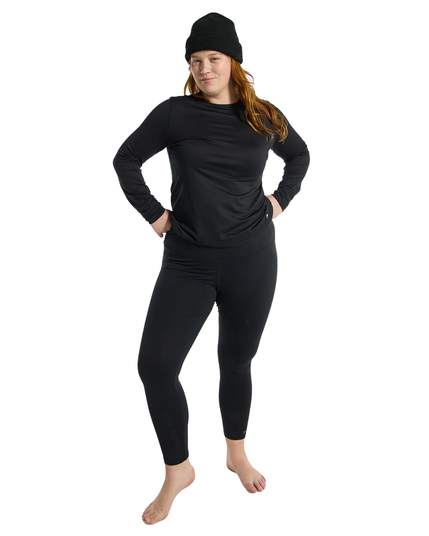 Burton Women's Midweight Base Layer Pants - True Black - Image 4