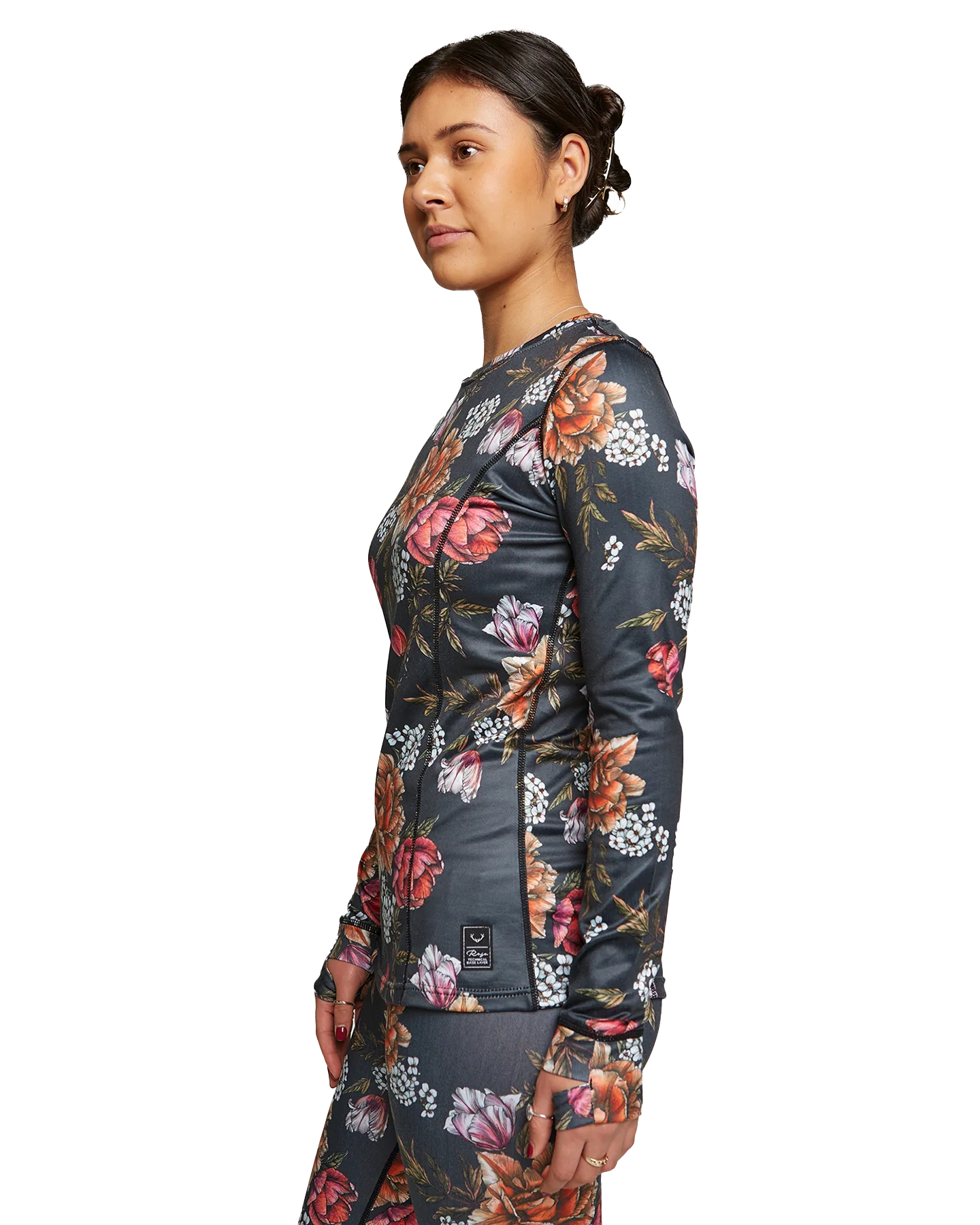 Rojo Living Best Life (Plus Size) Women's Crewneck Thermal Top - Image 11