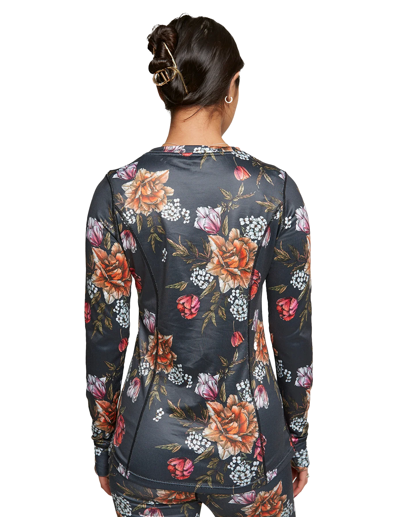 Rojo Living Best Life (Plus Size) Women's Crewneck Thermal Top - Image 12