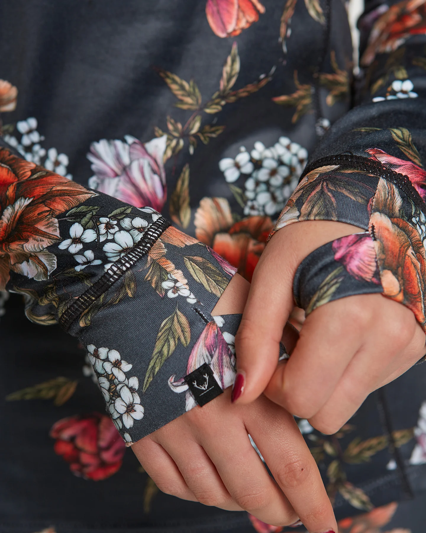 Rojo Living Best Life (Plus Size) Women's Crewneck Thermal Top - Image 13