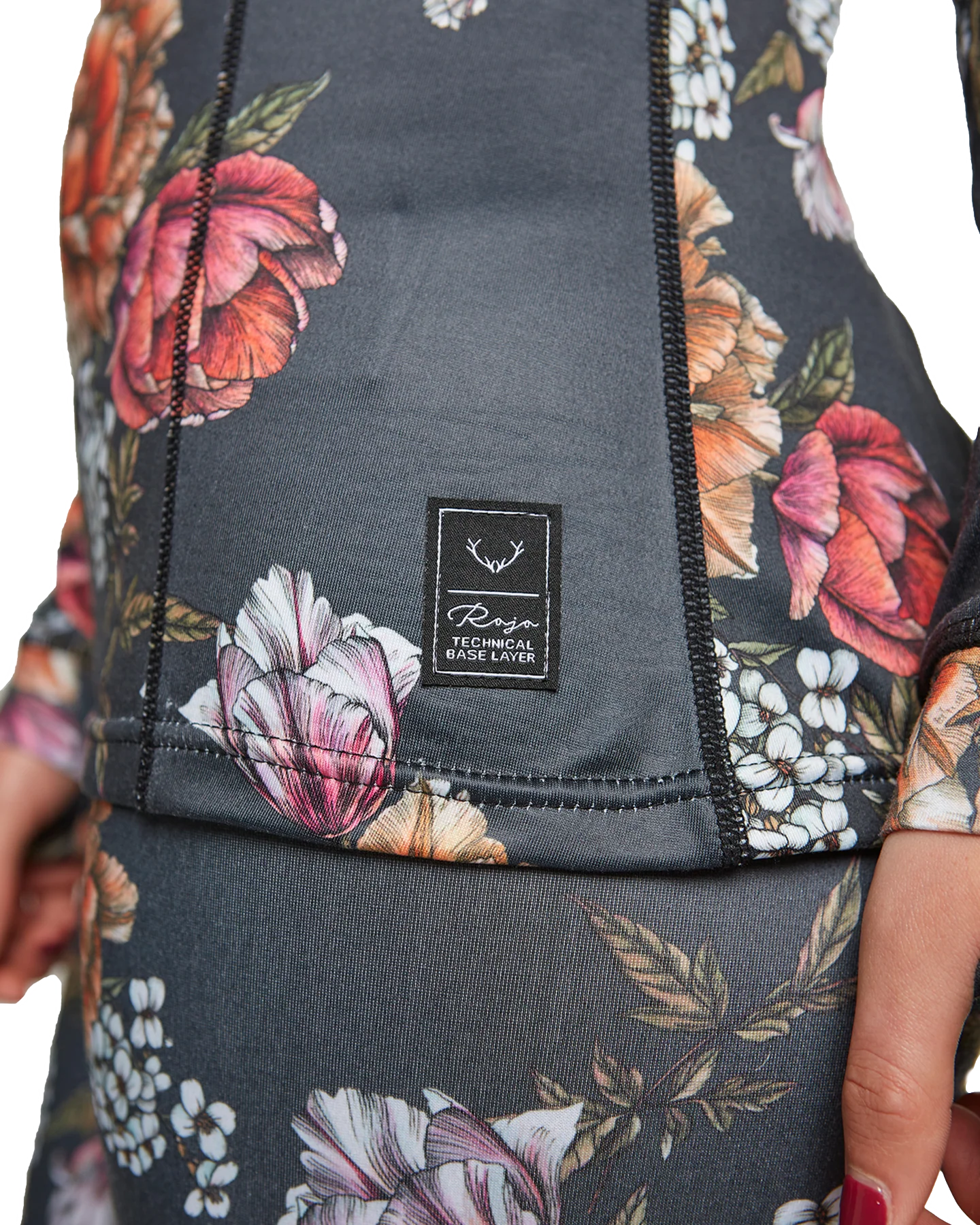 Rojo Living Best Life (Plus Size) Women's Crewneck Thermal Top - Image 14